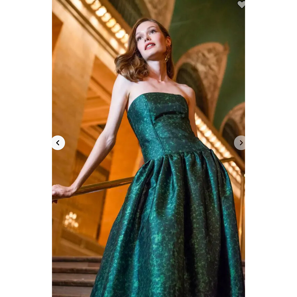 Sachin & Babi Georgina Gown in Emerald Green Wedding Guest - Size 14 - Picture 4 of 11